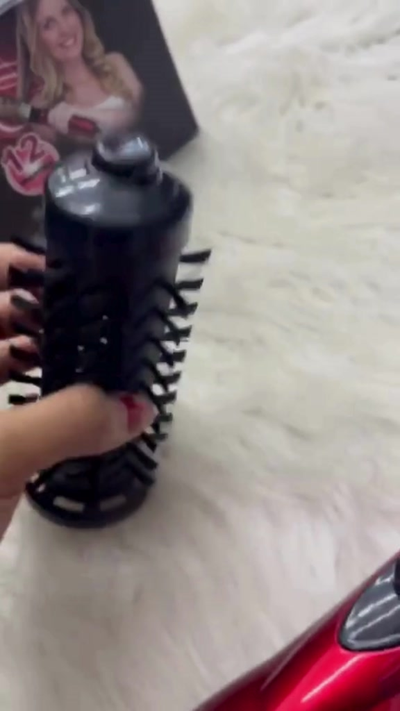 Escova Rotativa Elétrica Secador de cabelo Professinal 2 em 1