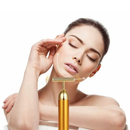 Dispositivo de Massagem Elétrica Massageador Facial Vibração Afina Rosto Bastão Mágico Anti-olheira