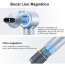 GOKOCO Secador De Cabelo Com 5 Em 1 GD023 Escova Magnético Multifuncional De Alta Velocidade Com Alisar Enrolar Hot Air