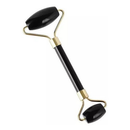Rolo Pedra de Jade + Placa Gua Sha Massagem Facial Anti Ruga Rolinho Jade