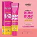 Kit 1/2 Gel Firmador De Bumbum Barriga Coxas E Abdômen 150g