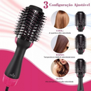 Escova Secadora Alisador Elétrica Quente Cabelo Com 3 Em1 Hair Styler APENAS 110V